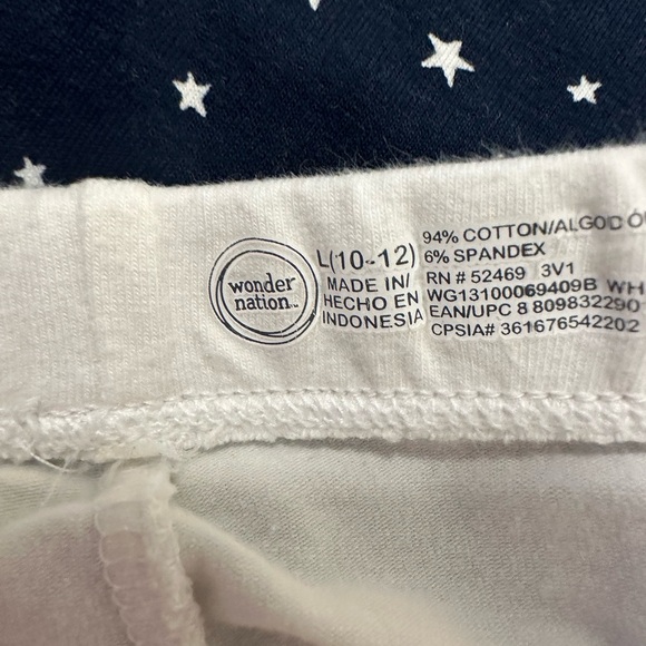 Spaghetti Strap Top / Spandex Shorts Children’s Size L-10/12 - Picture 6 of 6